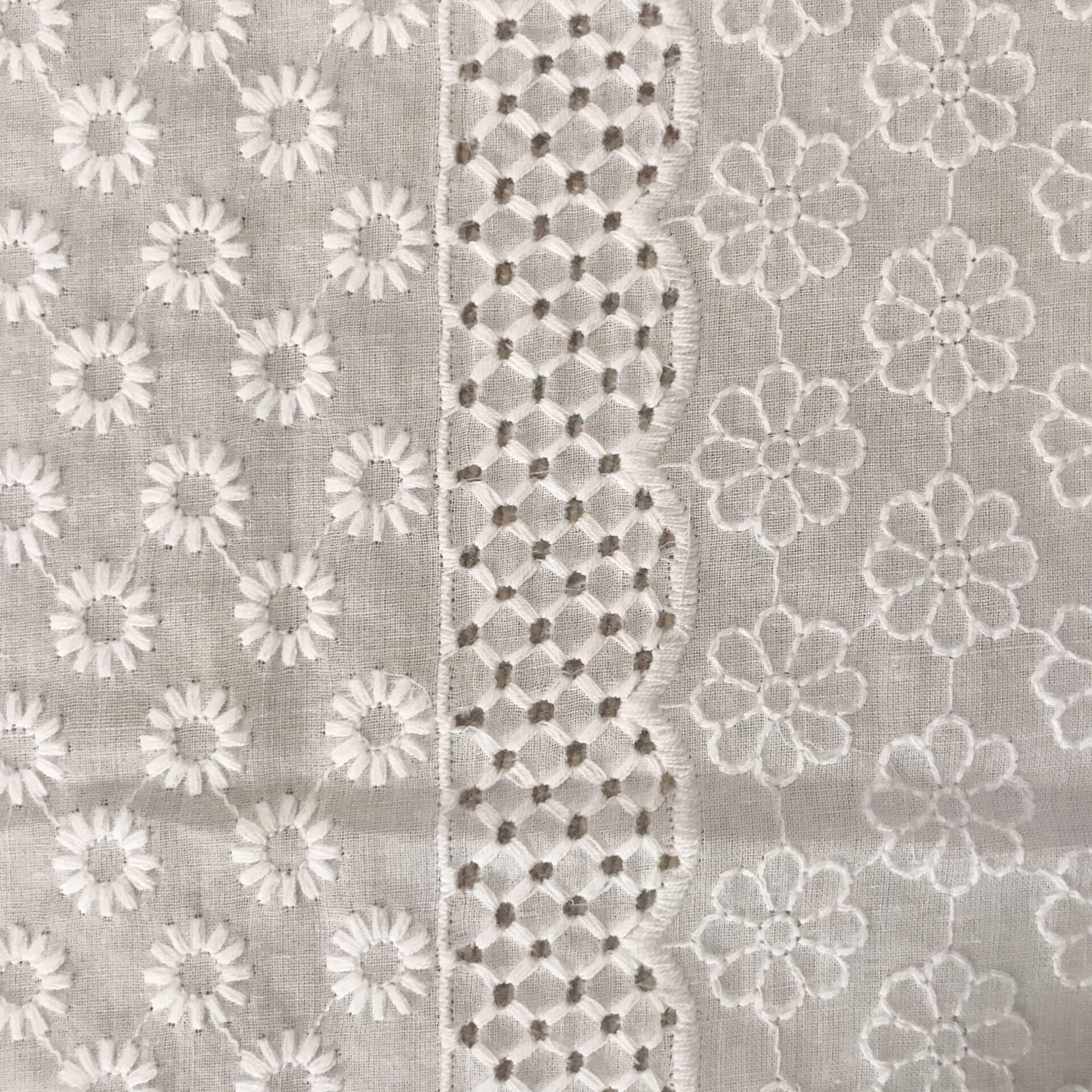 100% Cotton Embroidered Fabric for Women's Wear Wholesale Supplier 4